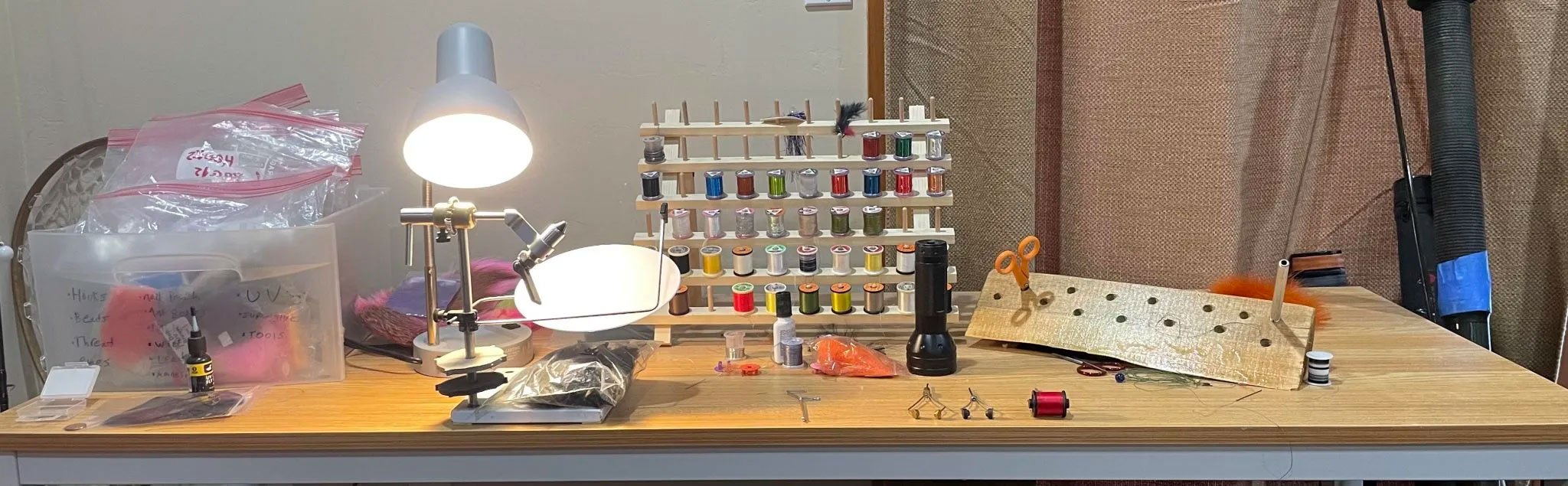 Fly Tying Desk