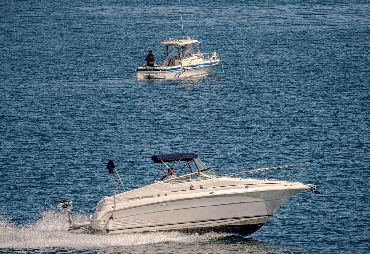 How Should You Pass a Fishing Boat