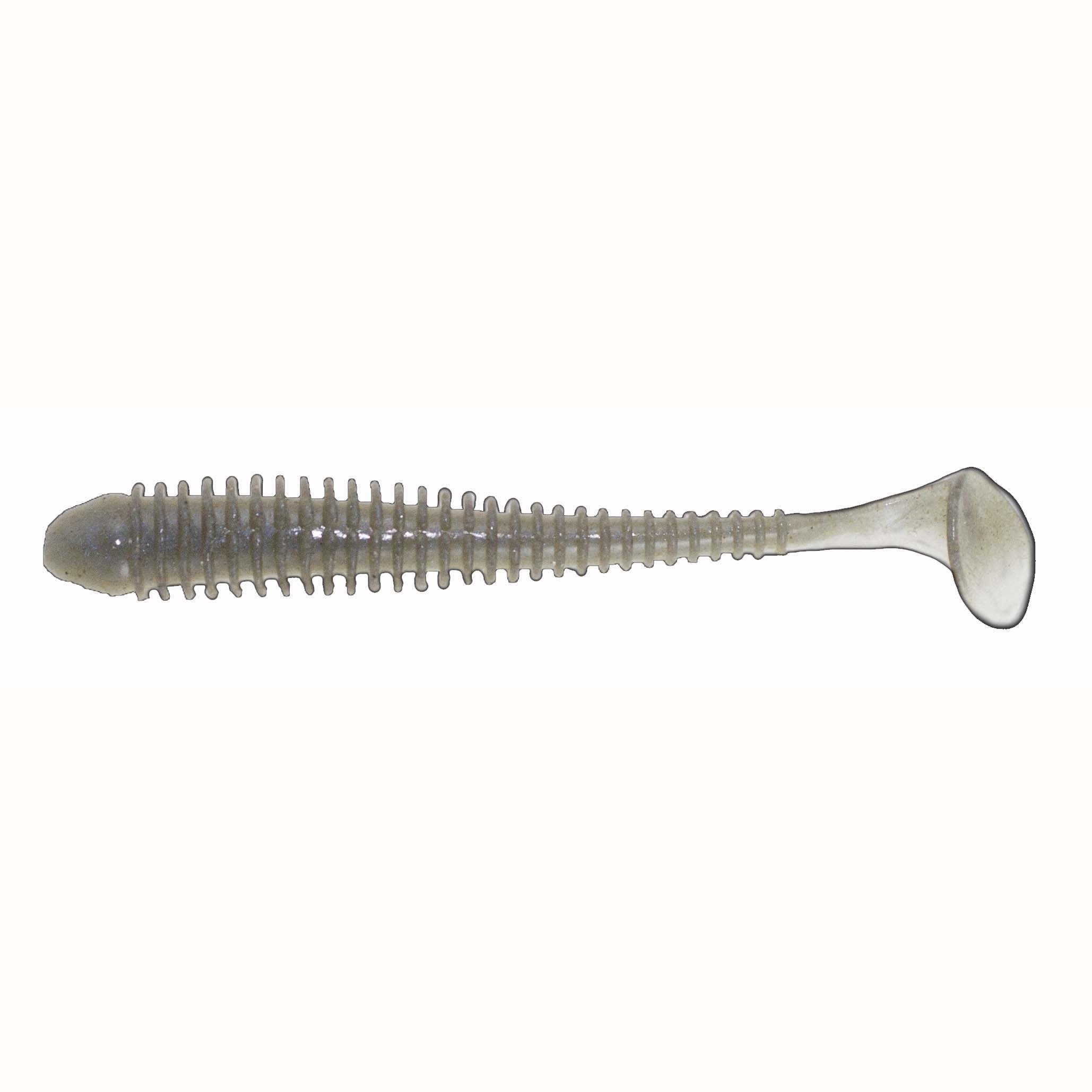 Reaction Strike Thin Shad 4 8ct Pro Blue Red Pearl