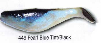 Luckie Strike Shad Minnow MC 4 50ct Pearl Blue Tint/Black