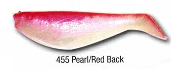 Luckie Strike Shad Minnow MC 5 10ct Pearl/Red Back