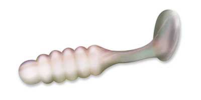 Slider Pan Fish Grub 1 20ct Pearl
