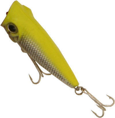 Creme Pond Favorites Popper 2 Chartreuse Back
