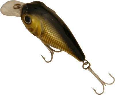 Creme Pond Favorites Shallow Crank 2 1/8 Black Back