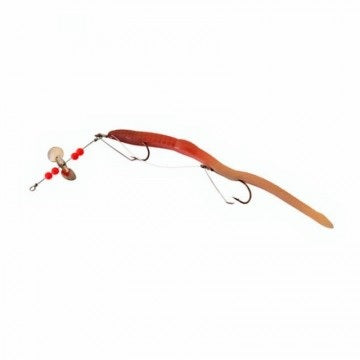 Creme Scoundrel Weedless Worm 6 Live Color