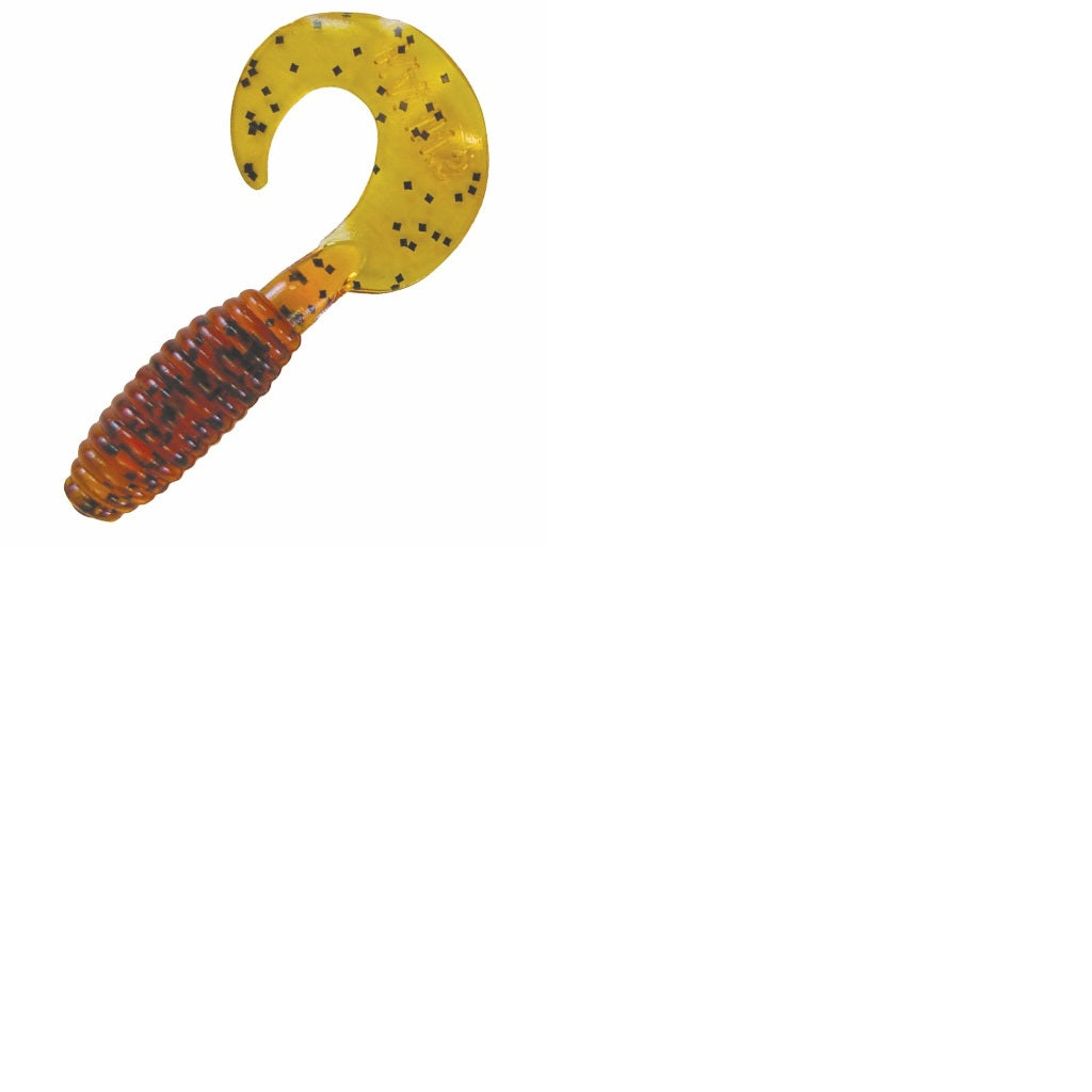Kalins Lunker Grub 5 10ct Pumpkin S&P
