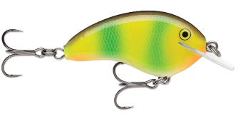 Rapala Ott Garage Tiny 4 5/16 2.25 Chart Rootbeer Craw