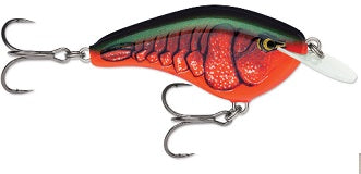 Rapala Ott Garage Slim 6 1/2 2.75 Red Crawdad