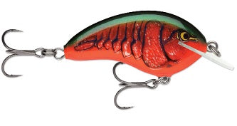 Rapala Ott Garage Tiny 4 5/16 2.25 Red Crawdad