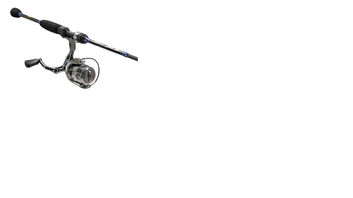 Lews Laser Lite Speed Spin Spinning Combo 7 2pc UL 5.2:1