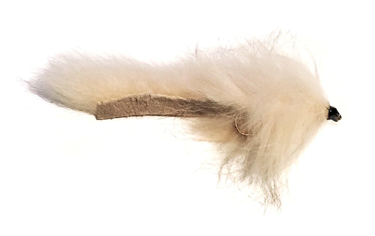 Bunny Leech Fly Fishing Flies for Trout, Black, Cream, Olive and Purple