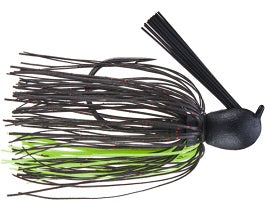Missile Ikes Mini Flip Jig 1/2 Black Neon