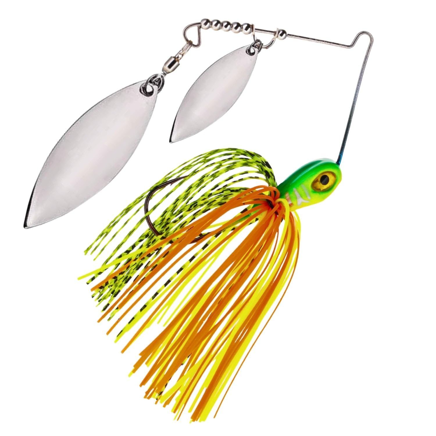 Reaction Tackle Spinner Bait Fishing Lure for Bass Fishing (3-Pack) Also for Trout Pike Salmon Walleye