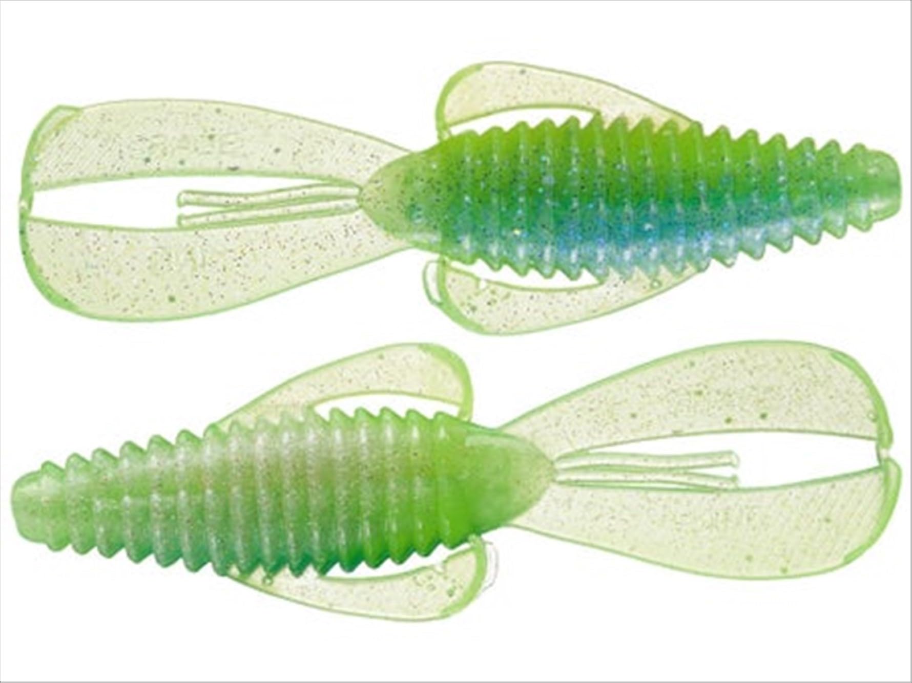 Strike King Rage Bug Fishing Lure, Soft Plastic Grub, Unique Design, Subtle Action