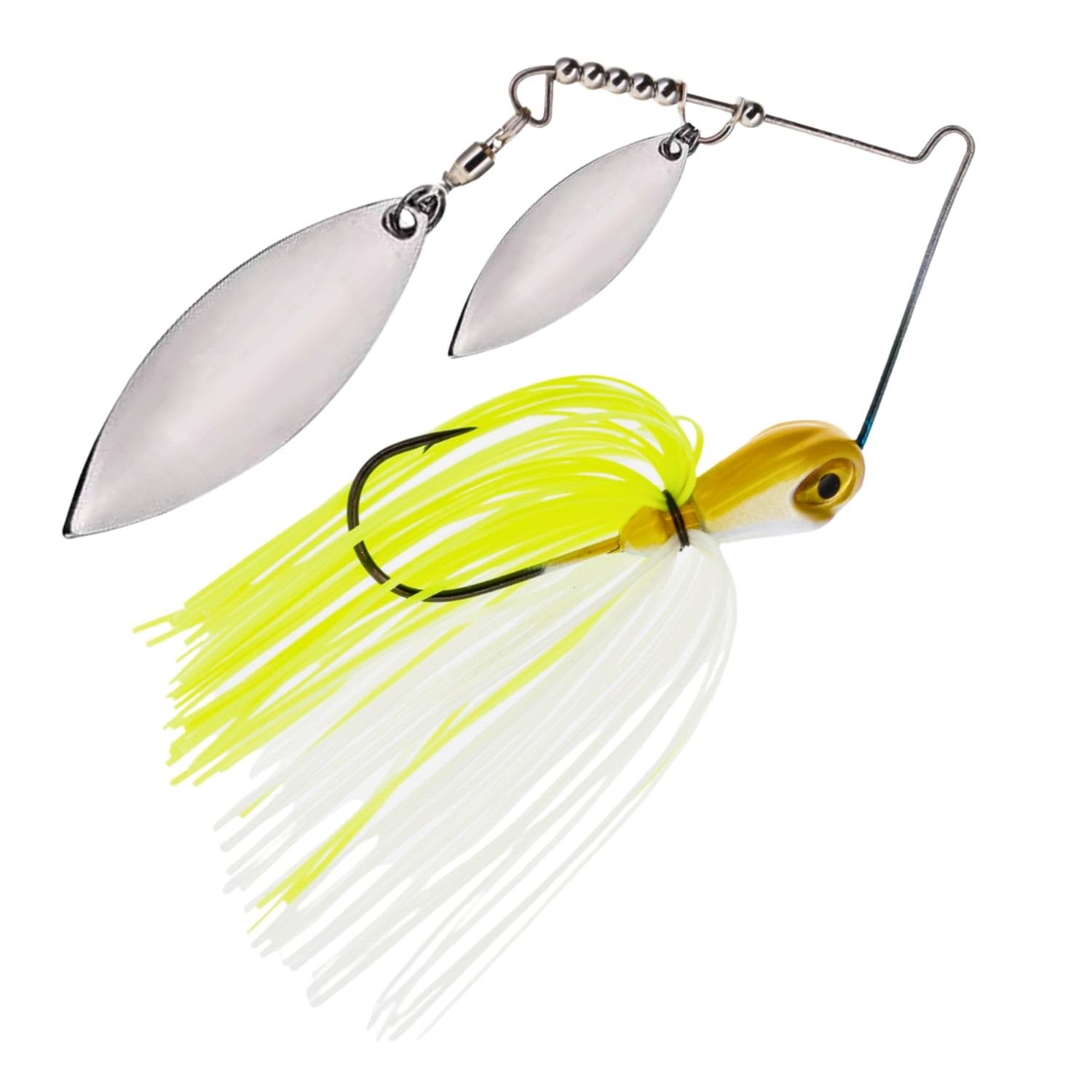 Reaction Tackle Spinner Bait Fishing Lure for Bass Fishing (3-Pack) Also for Trout Pike Salmon Walleye
