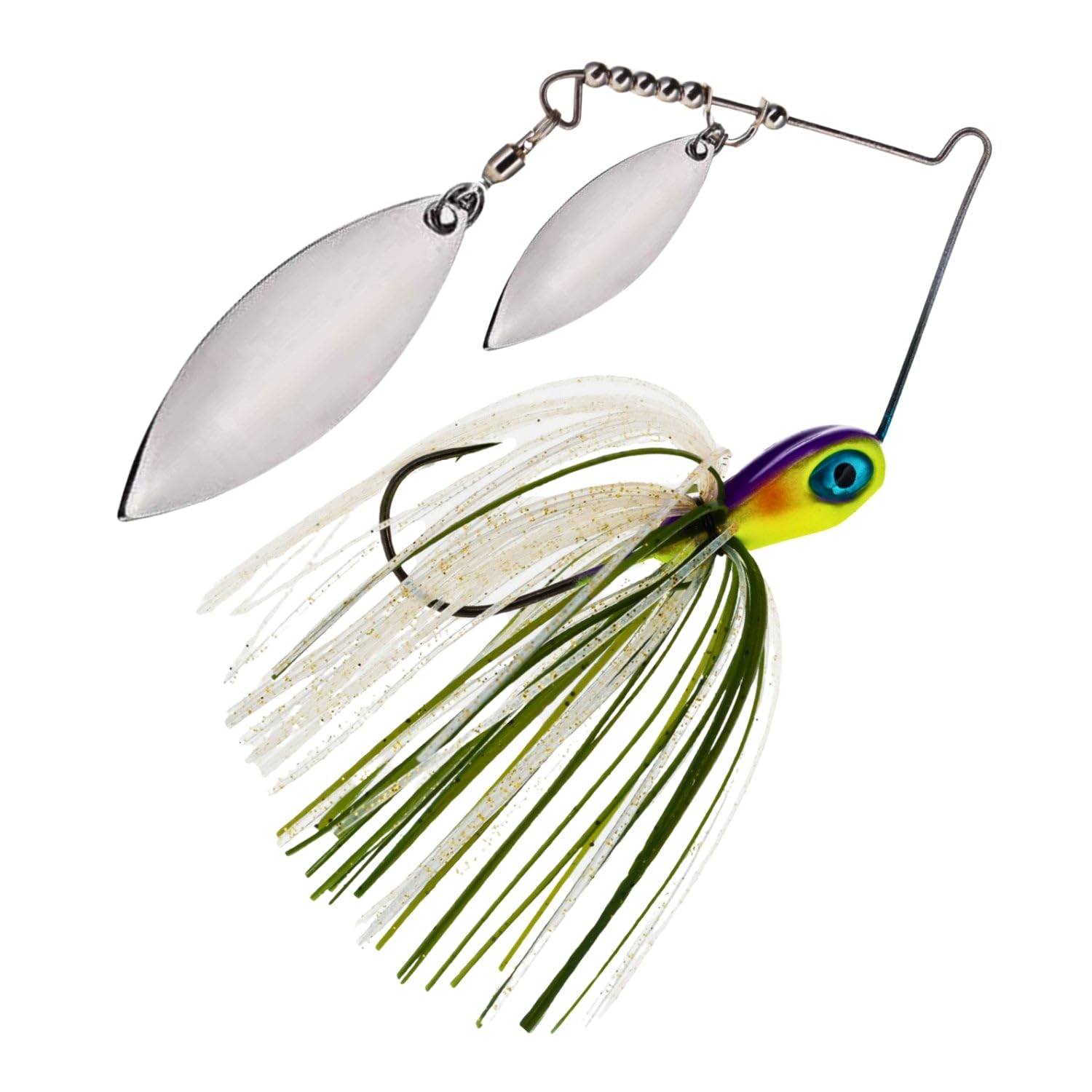 Reaction Tackle Spinner Bait Fishing Lure for Bass Fishing (3-Pack) Also for Trout Pike Salmon Walleye