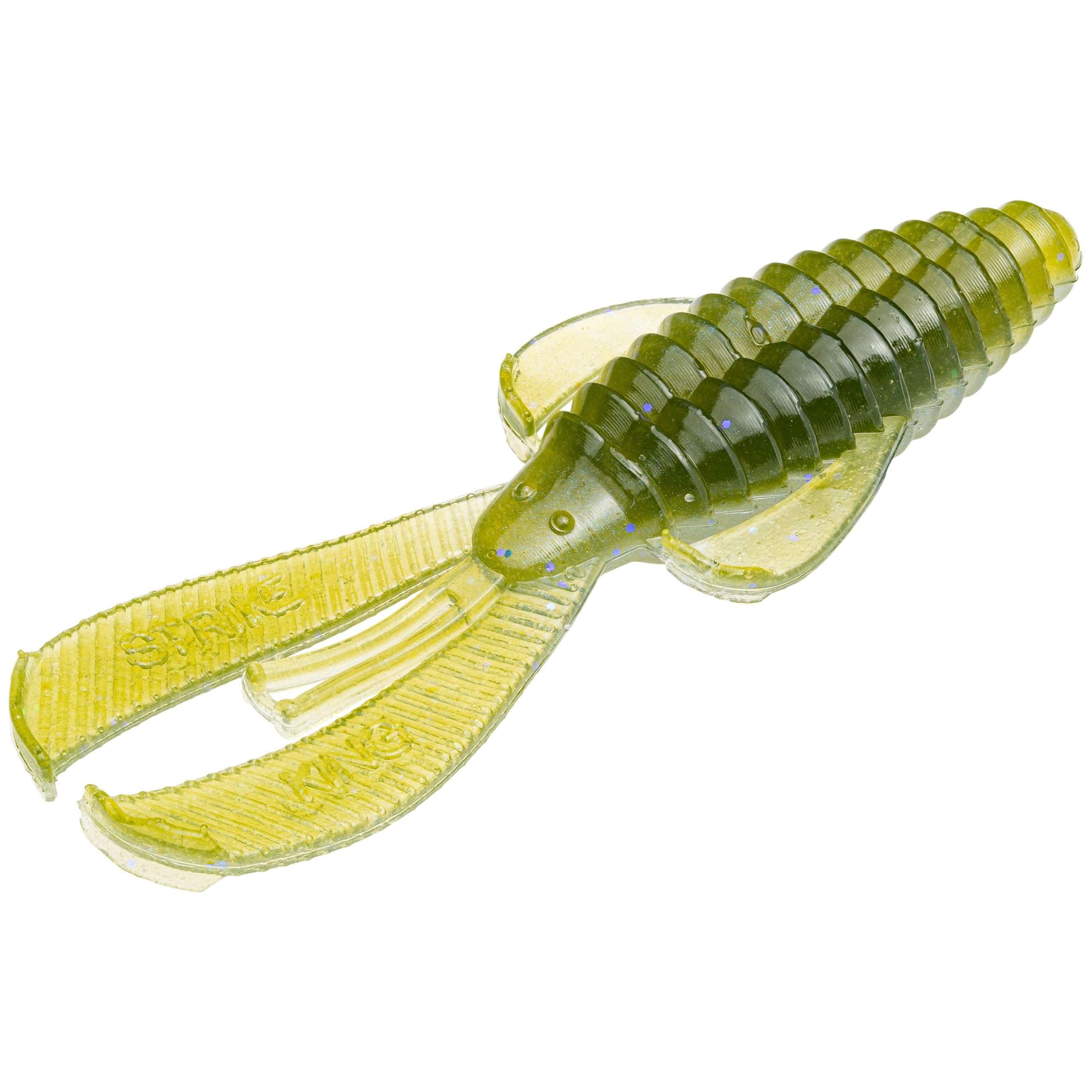 Strike King Rage Bug Fishing Lure, Soft Plastic Grub, Unique Design, Subtle Action