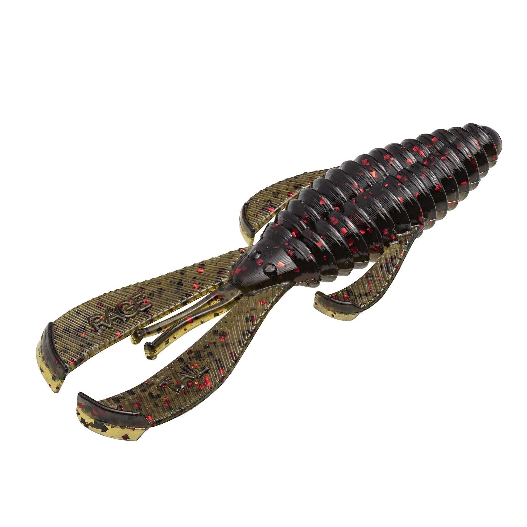 Strike King Rage Bug Fishing Lure, Soft Plastic Grub, Unique Design, Subtle Action