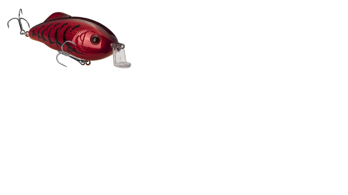Strike King Hybrid Hunter Shallow 1/2oz  1-3ft Delta Red