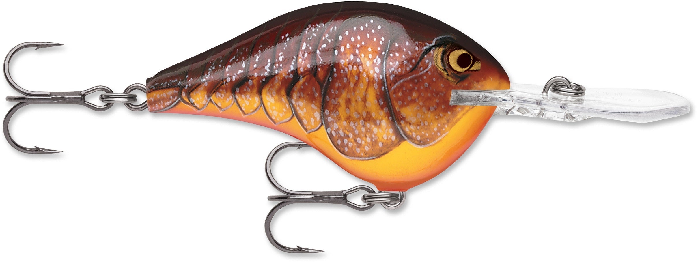 Rapala DT Series 3/8 2 Dark Brown Crawdad