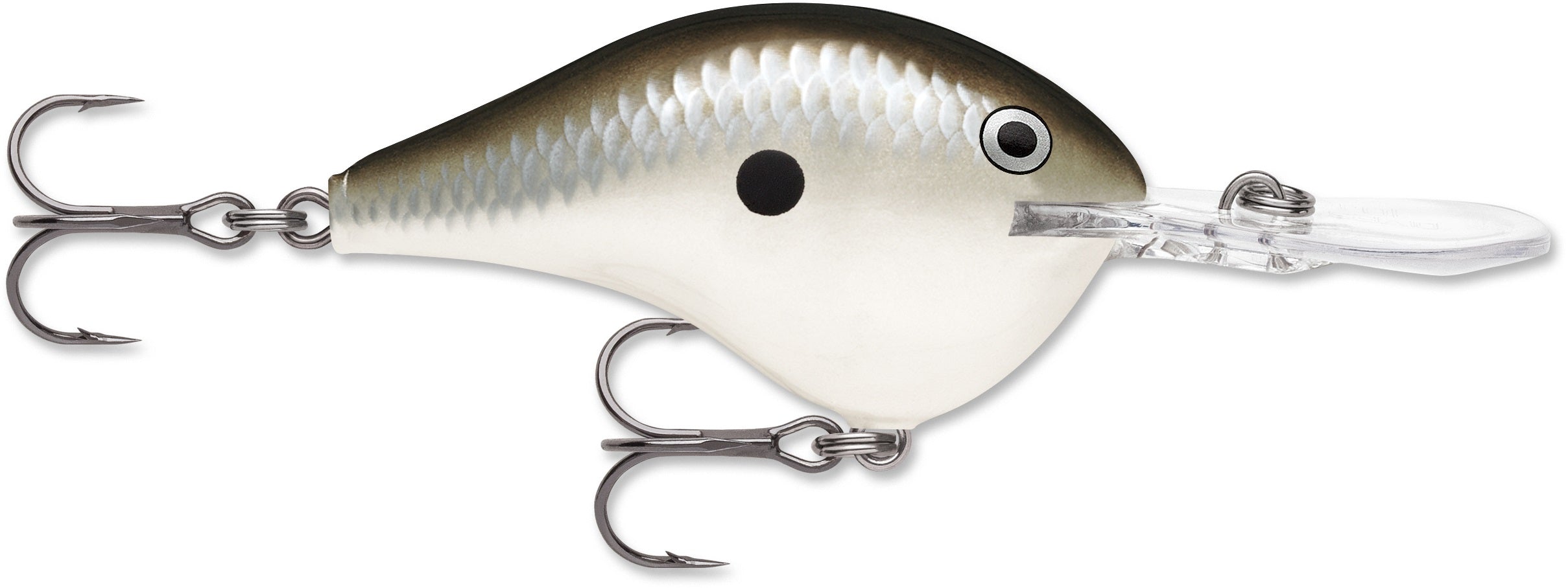 Rapala DT Series 3/8 2 Pearl Grey Shiner