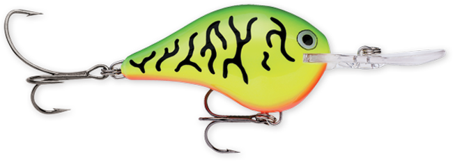 Rapala DT Series 10 3/5oz 2.25in Firetiger