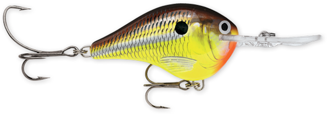 Rapala DT Series 10 3/5oz 2.25in Hot Mustard