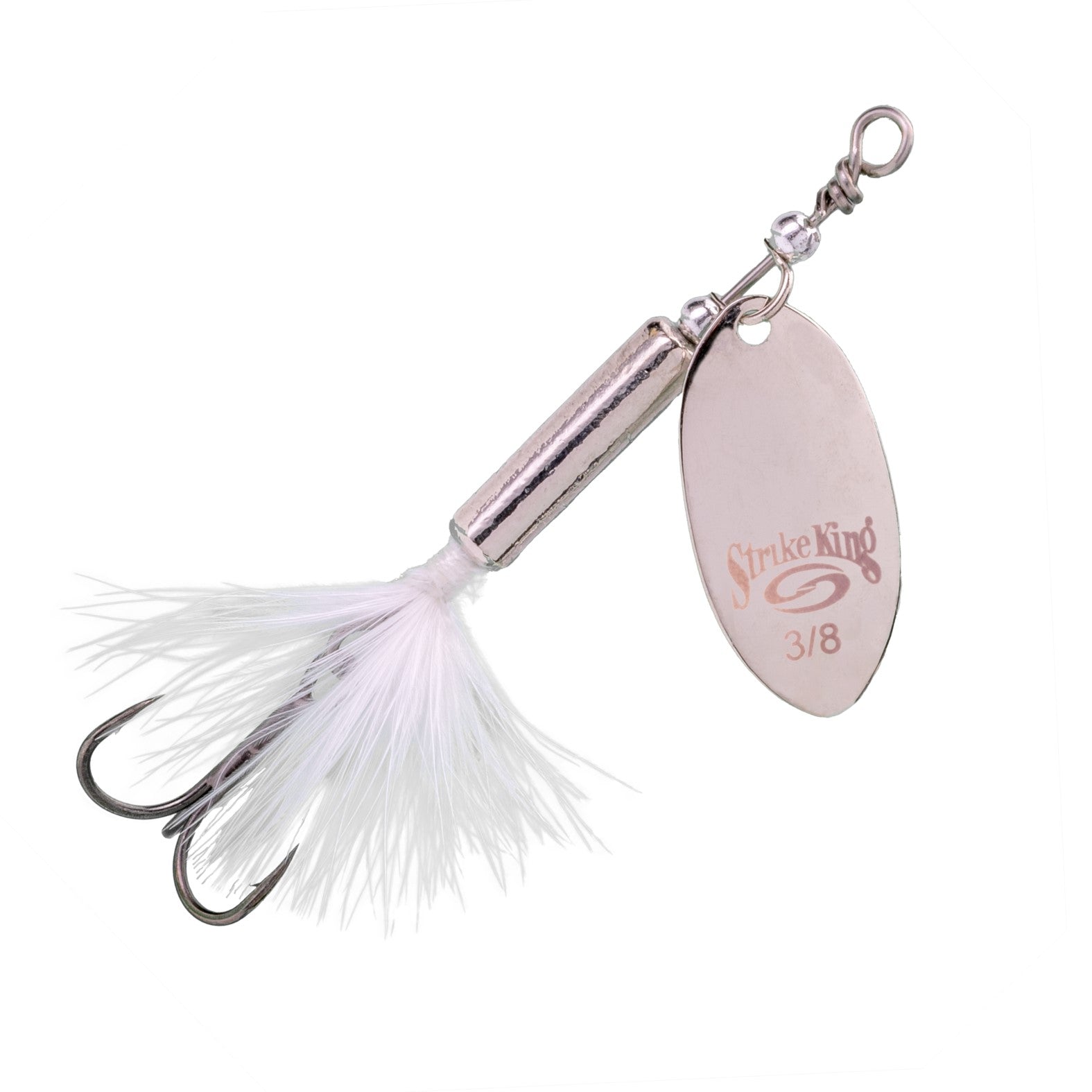 Strike King Bitsy Spinner 3/8 oz Carolina Chrome