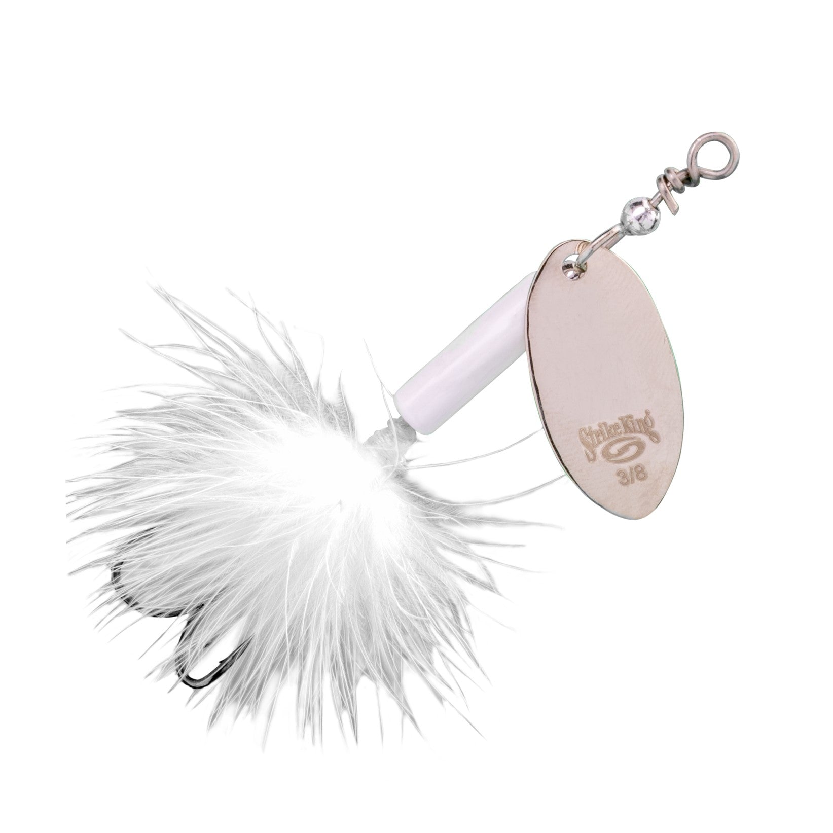 Strike King Bitsy Spinner 3/8 oz White