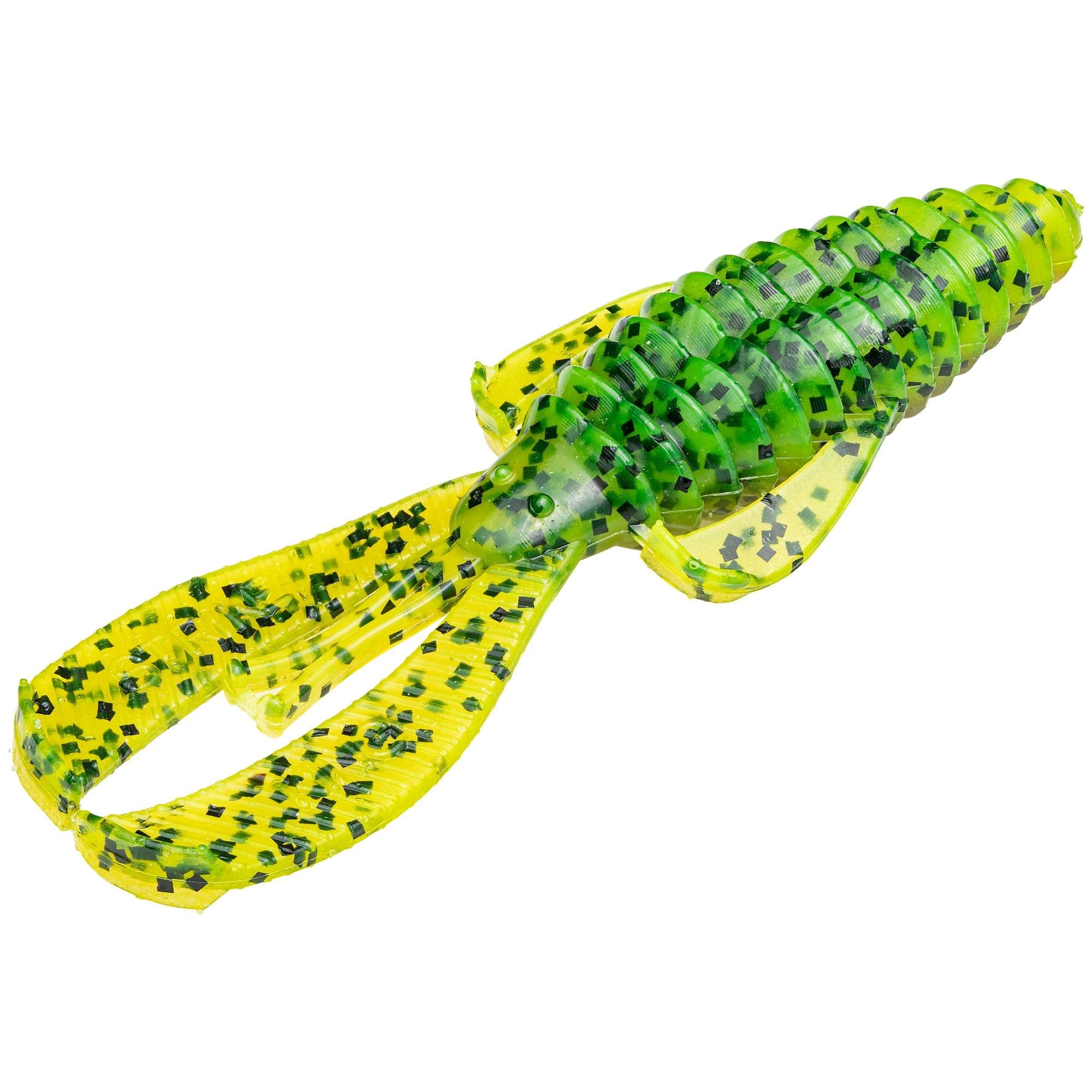 Strike King Rage Bug Fishing Lure, Soft Plastic Grub, Unique Design, Subtle Action