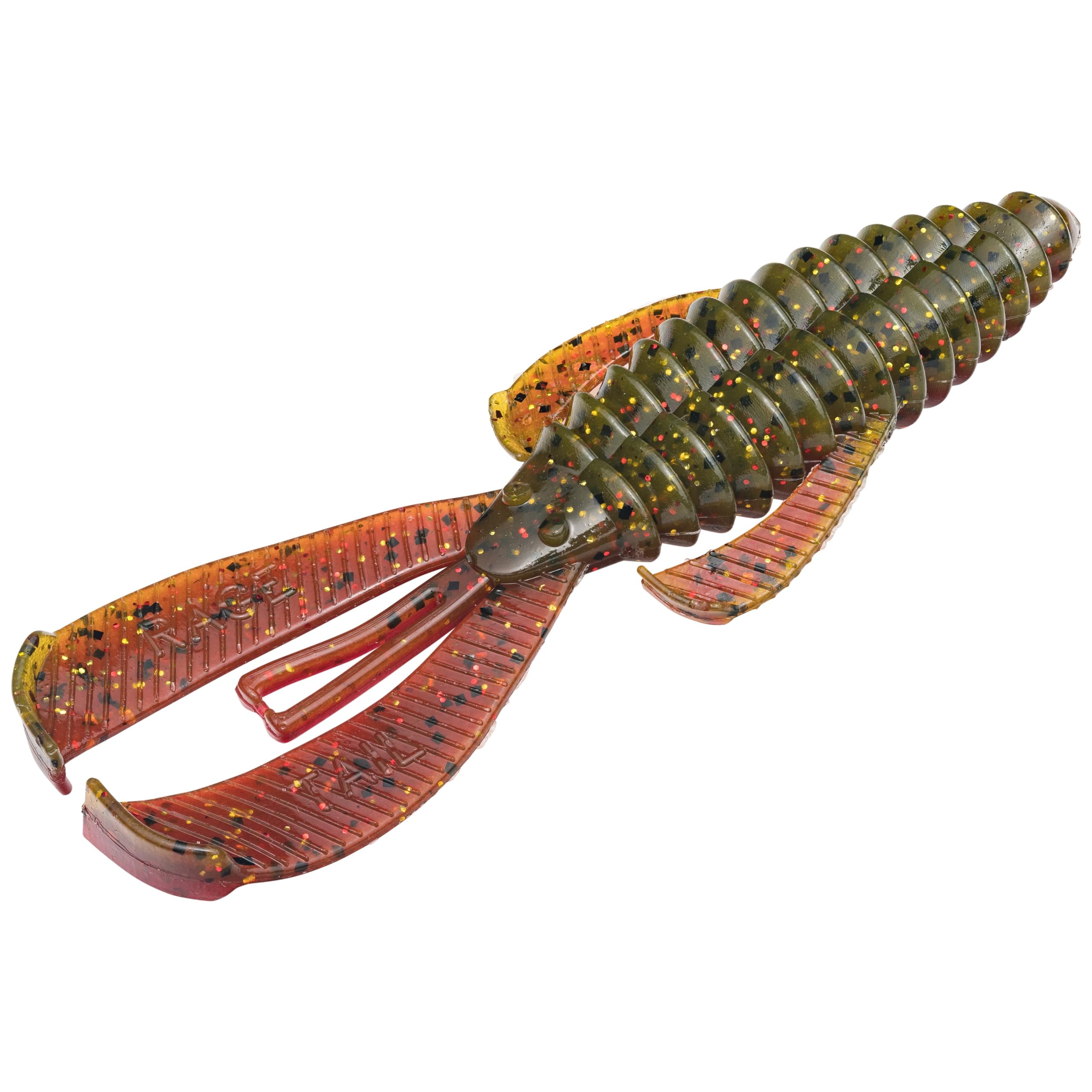 Strike King Rage Bug Fishing Lure, Soft Plastic Grub, Unique Design, Subtle Action