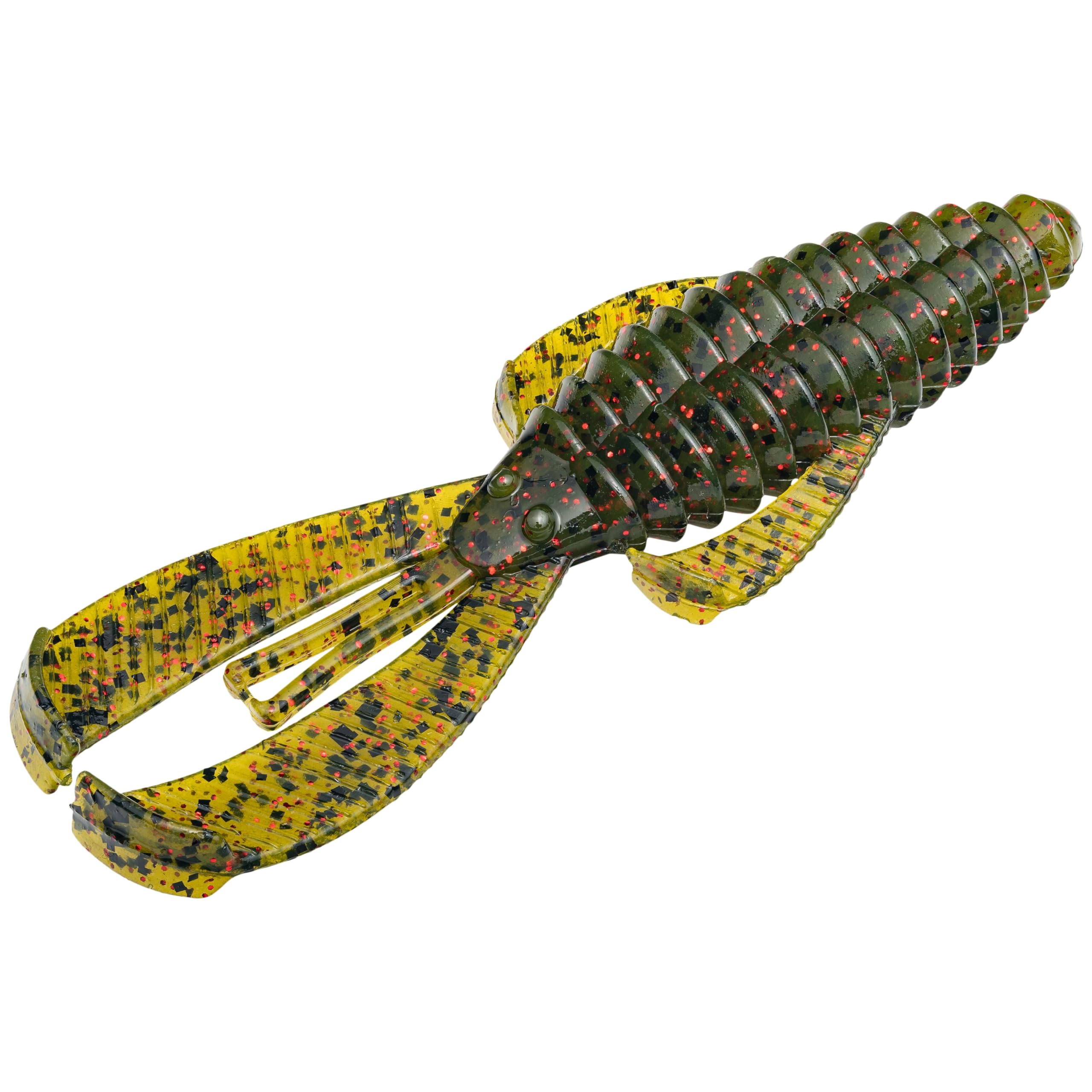 Strike King Rage Bug Fishing Lure, Soft Plastic Grub, Unique Design, Subtle Action