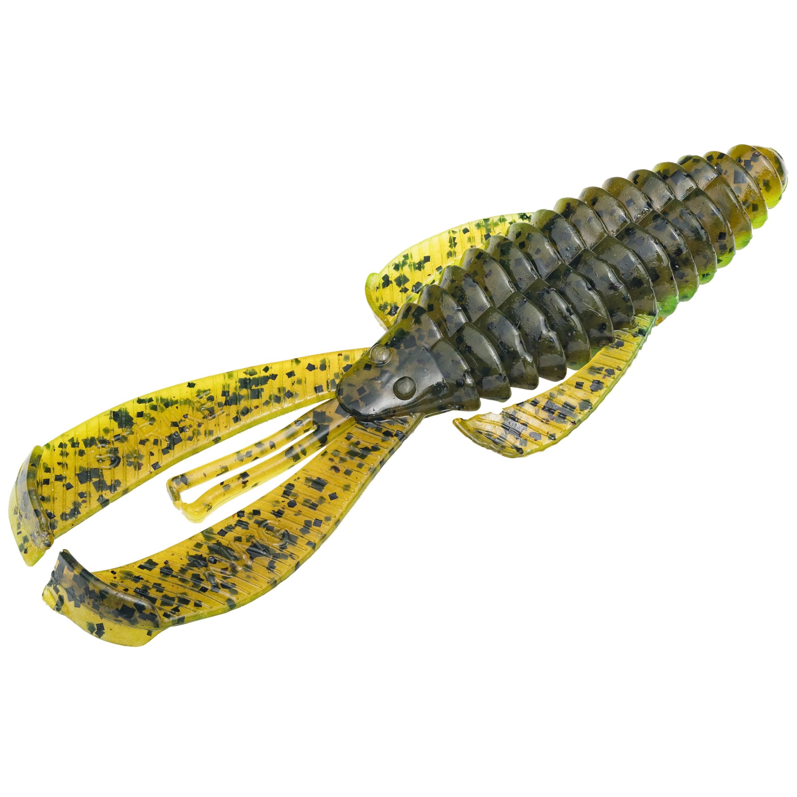 Strike King Rage Bug Fishing Lure, Soft Plastic Grub, Unique Design, Subtle Action