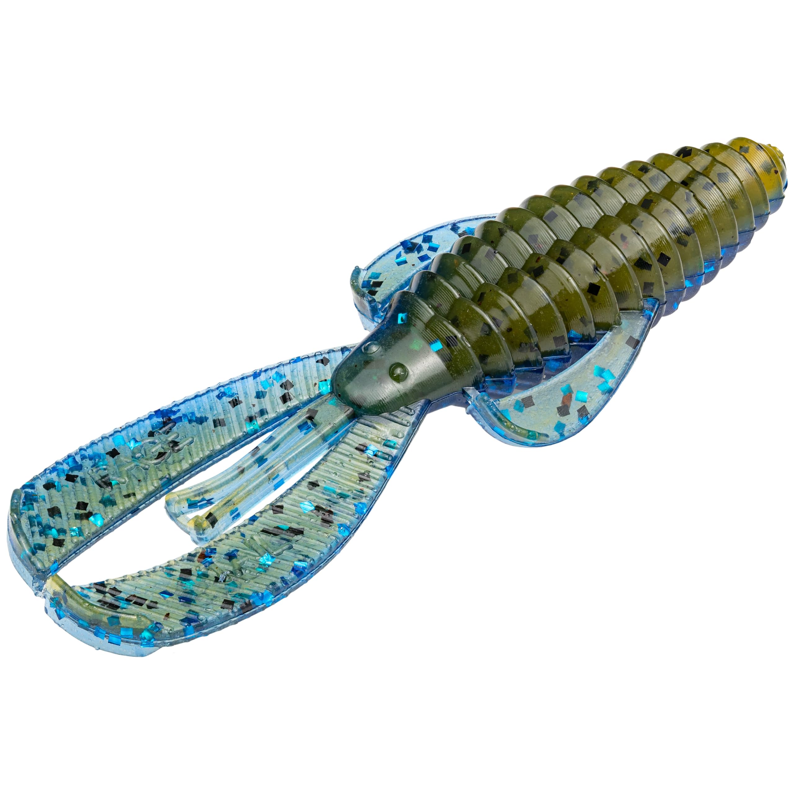 Strike King Rage Bug Fishing Lure, Soft Plastic Grub, Unique Design, Subtle Action