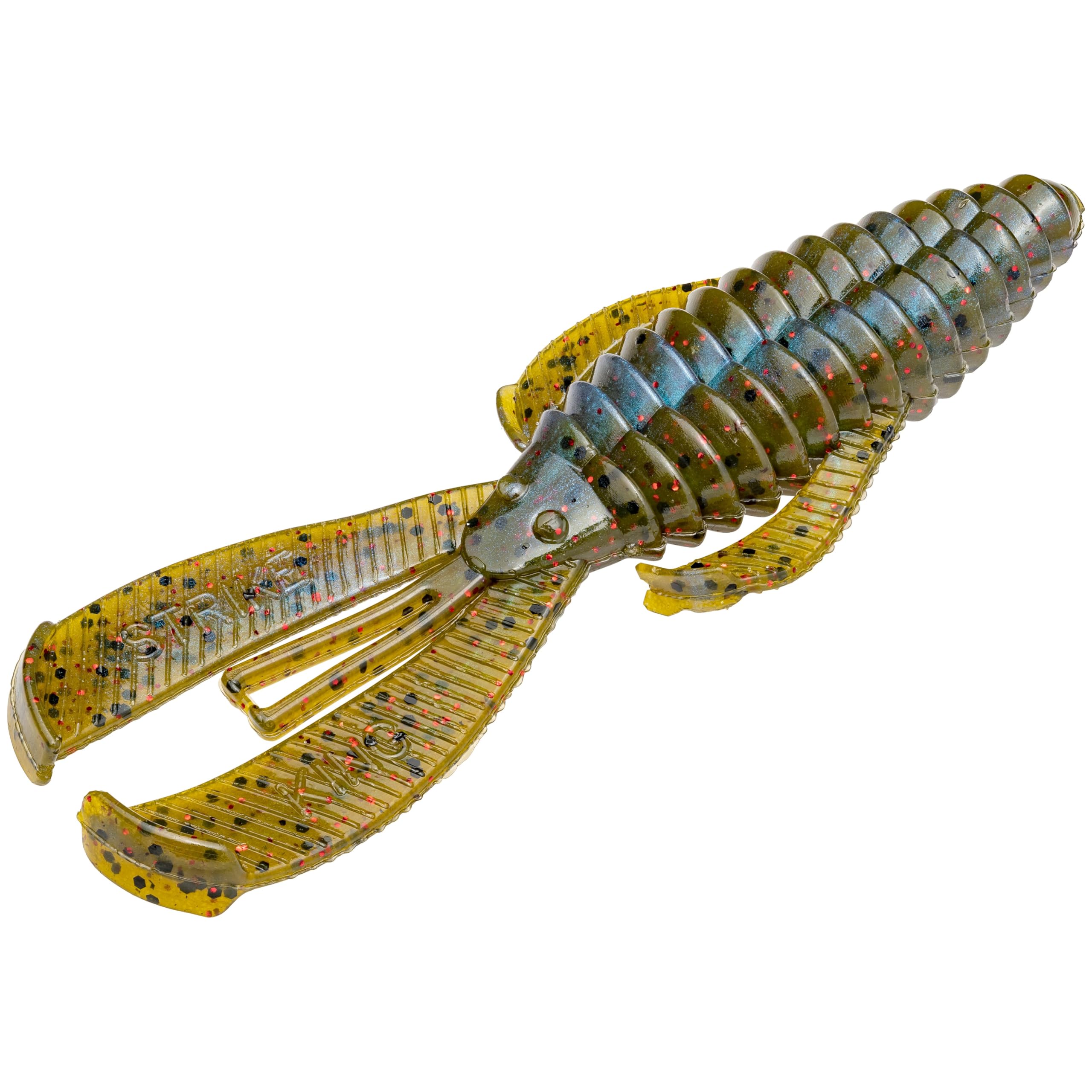 Strike King Rage Bug Fishing Lure, Soft Plastic Grub, Unique Design, Subtle Action