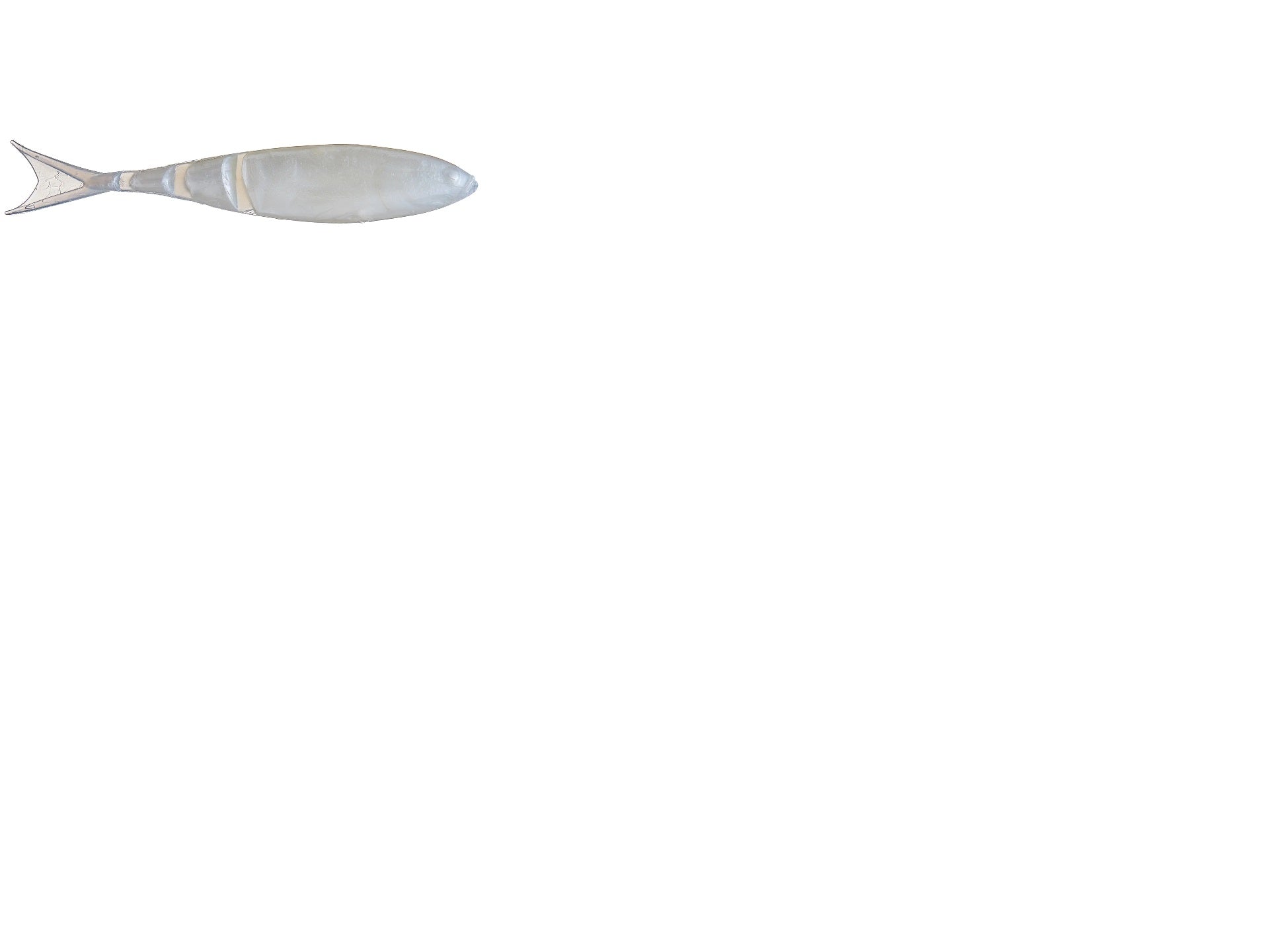 Z-MAN Razor ShadZ 4.5in Pear 4pk