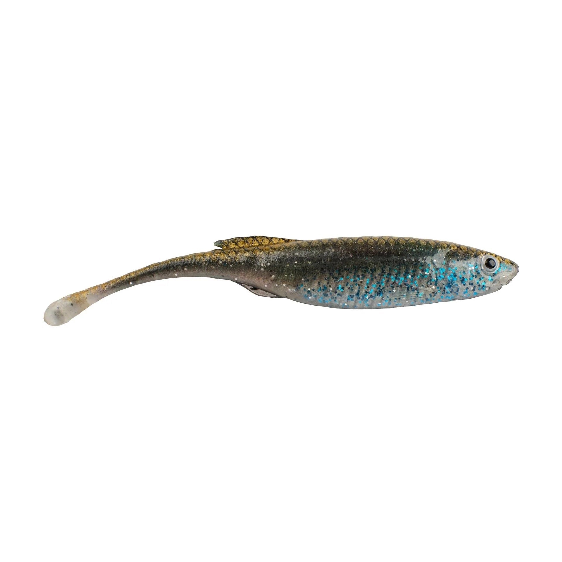Berkley PowerBait Drip Minnow 4 HD Emerald Shiner 5ct