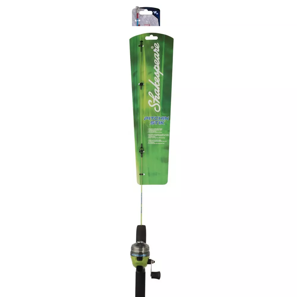 Shakespeare Pitchin Stik Spincast Combo 26, 1 pc, Medium