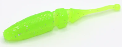 Lake Fork Live Baby Shad 2.25 - 15ct Chartreuse Ice