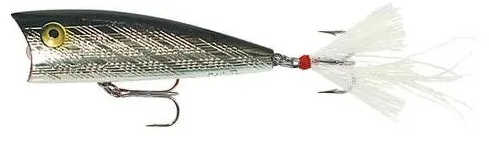 Rebel Big Pop-R 9/16 31/8 Silver/Black