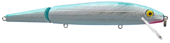 Rebel Jointed Minnow 1.75 Silver/Blue