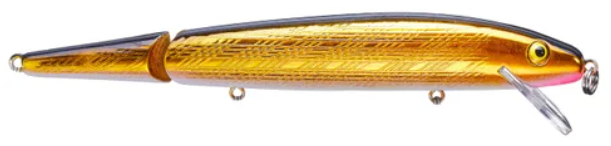 Rebel Jointed Minnow 4.5 Gold/Black