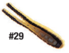 Betts Spin 1/50 Black-Orange/Chartreuse 12/cd