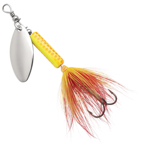 Blue Fox Whip Tail 1/4oz Size 2 Orange Chartreuse
