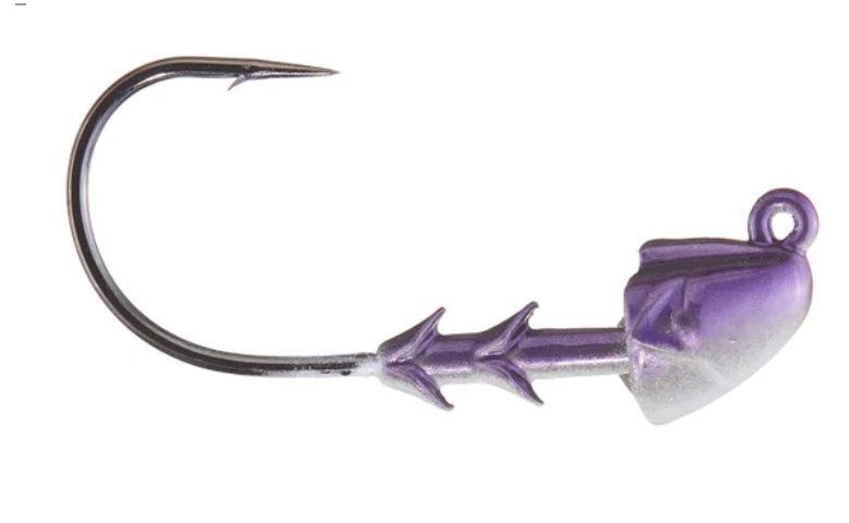 Buckeye The Shocker Swimbait Head 1/4 oz Shad 3pk.