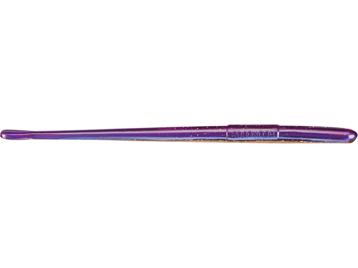 Robo Worms 6in Straight Tail Worm 10 Pk Margarita Mutilator
