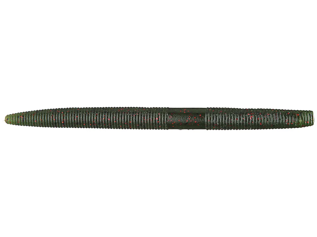 Yamamoto 5in SENKO 10 pk  Watermelon W Black & Red Flake