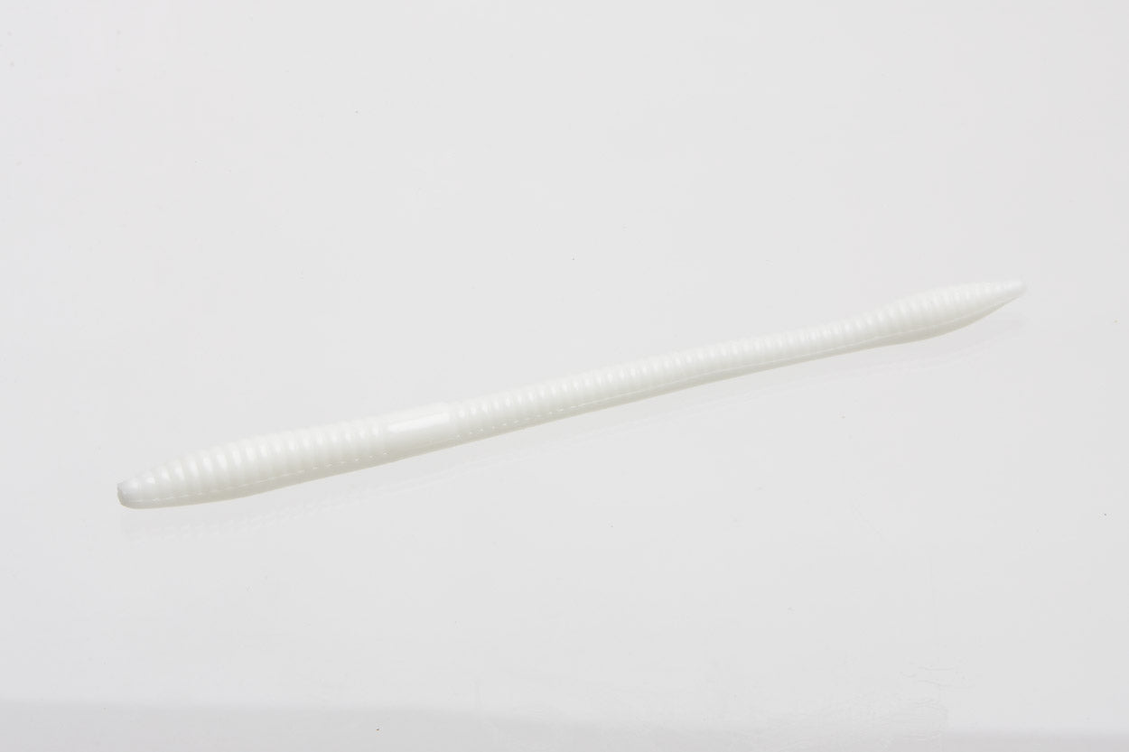 Zoom Trick Worm 6.5in 20/bag White
