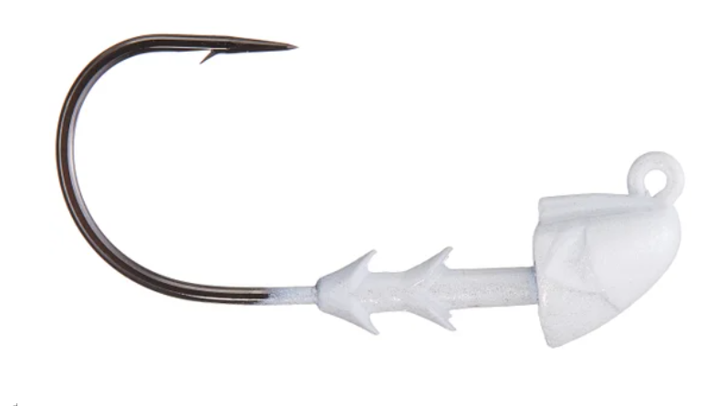 Buckeye The Shocker Swimbait Head 3/16 oz Pearl 3pk