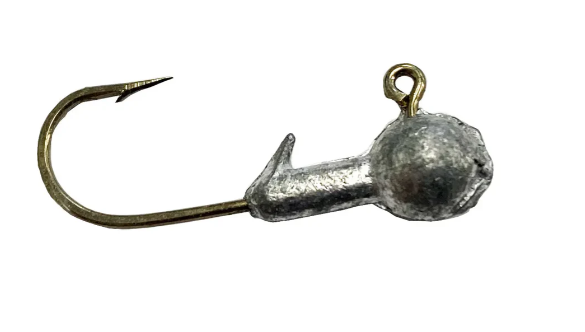 Head Hunter Ball Head Jigs 1/4 Natural 10ct